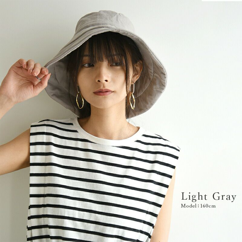 接触冷感ワイヤーリネンハット 【メール便対応可】 | and it_ official